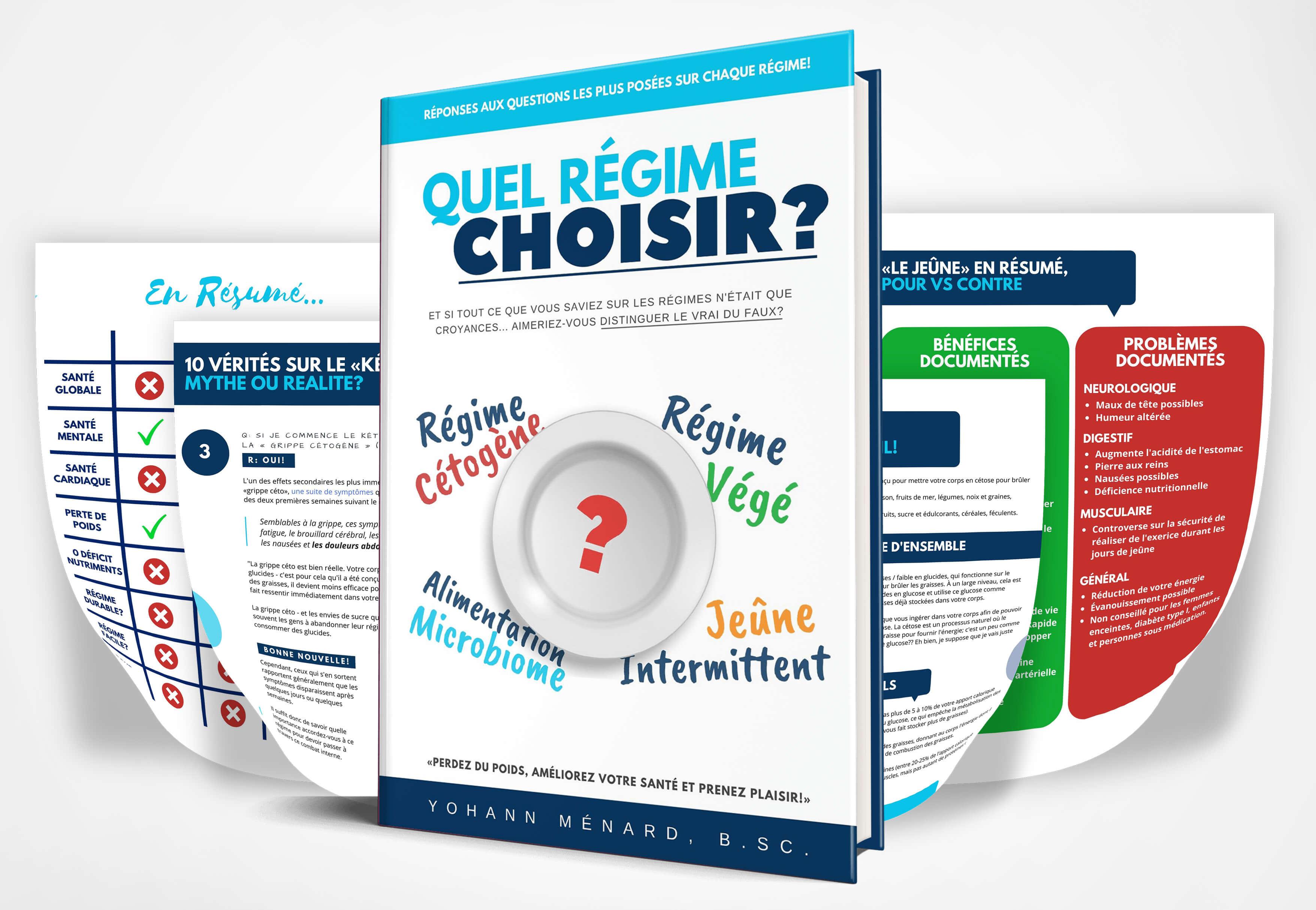 Livre GRATUIT-- Quel Régime Choisir?