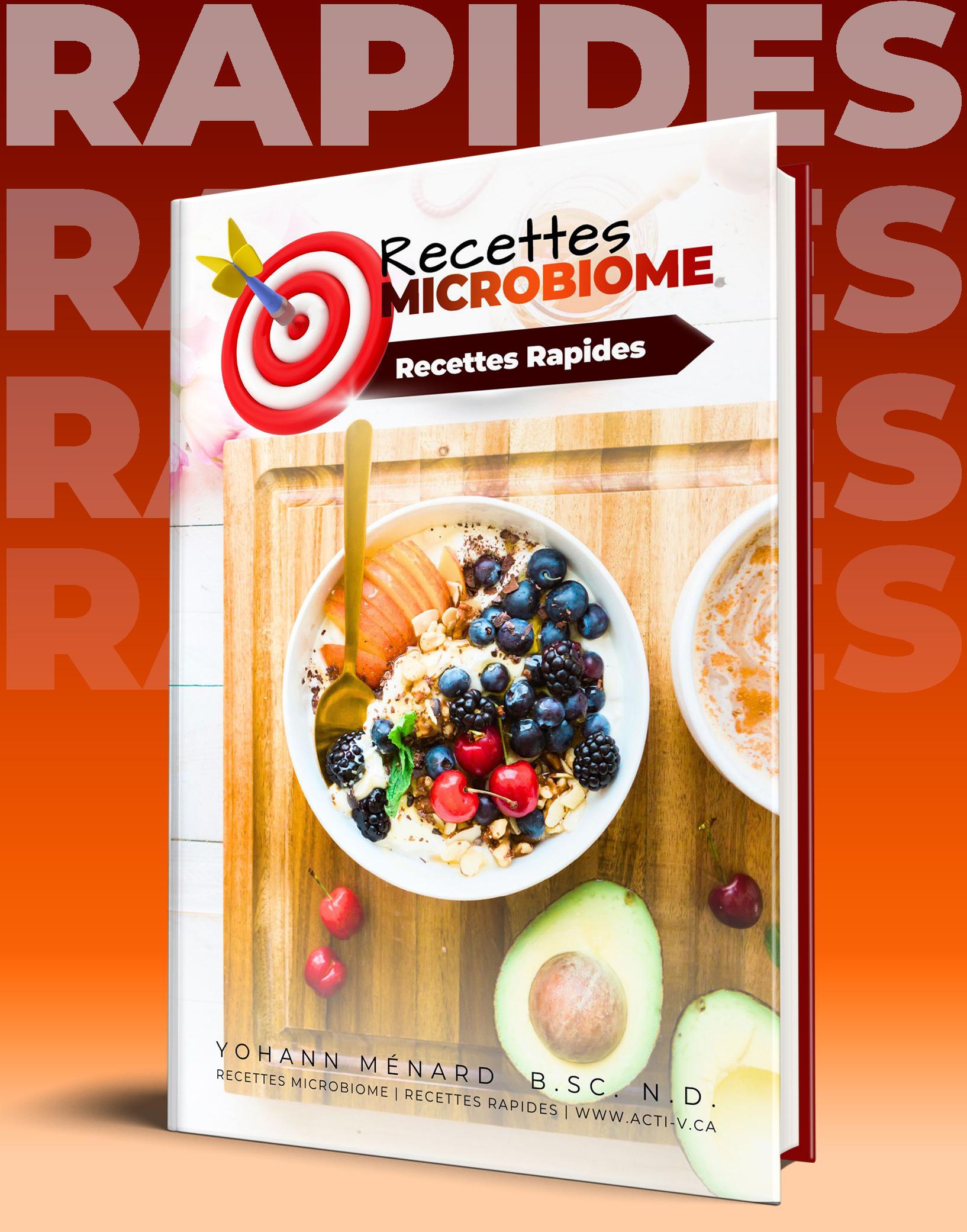 Livre De Recettes Rapides Microbiome